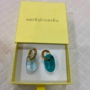 Sandralexandra Mismatch Glass Earrings